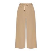 MM6 Maison Margiela Bomullssweatpants Beige, Dam