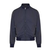 Moorer Bomber Jackets Blue, Herr