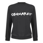 Dsquared2 Sweatshirts Black, Herr