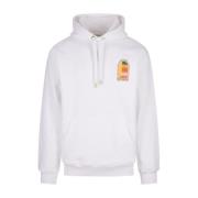 Casablanca Gradient LArche Hoodie Vit White, Herr