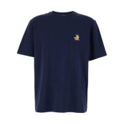 Maison Kitsuné Speedy Fox Patch T-shirt Blue, Herr