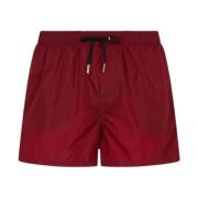 Dsquared2 Bordeaux Sea Kläder Boxer Midi Red, Herr