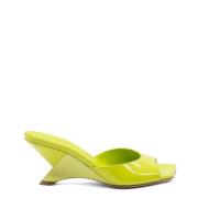 Vic Matié Heeled Mules Green, Dam