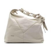 Vic Matié Maxi Shopper med elfenbenssektioner Beige, Dam