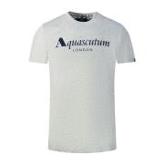Aquascutum T-Shirts Gray, Herr