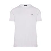 Emporio Armani T-Shirts White, Herr