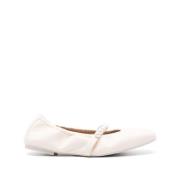 Stuart Weitzman Ballerinas White, Dam