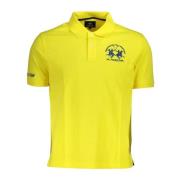 La Martina Polo Shirts Yellow, Herr
