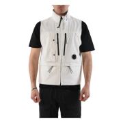 C.p. Company Vests White, Herr