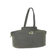 Fendi Vintage Pre-owned Laeder fendi-vskor Gray, Dam