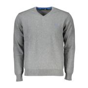 Harmont & Blaine V-neck Knitwear Gray, Herr