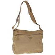 Prada Vintage Pre-owned Tyg prada-vskor Beige, Dam