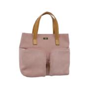 Gucci Vintage Pre-owned Mocka handvskor Pink, Dam