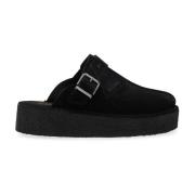 Clarks Svart TrekWedge Mule Black, Dam