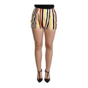 Dolce & Gabbana Short Shorts Multicolor, Dam