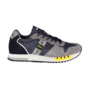 Blauer Sneakers Multicolor, Herr