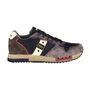 Blauer Sneakers Multicolor, Herr