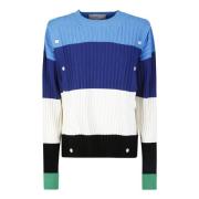 Setchu Round-neck Knitwear Multicolor, Dam