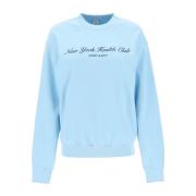 Sporty & Rich Sweatshirts Blue, Dam