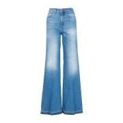 Don The Fuller Flared Jeans Blue, Dam