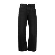 TotêMe Straight Jeans Black, Dam