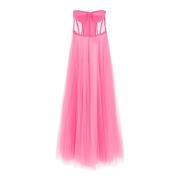 19:13 Dresscode Maxi Dresses Pink, Dam