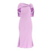 Roland Mouret Midi Dresses Purple, Dam