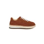 Ines De La Fressange Paris Bruna Mocka Repsula Sneakers Brown, Dam