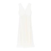 See by Chloé Maxi Dresses White, Dam