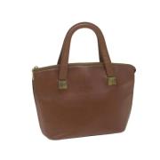 Celine Vintage Pre-owned Laeder handvskor Brown, Dam