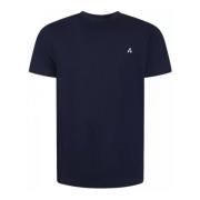 Peuterey T-Shirts Blue, Herr