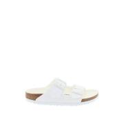 Birkenstock Arizona Slides Smal Passform White, Dam