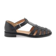 Church's Flat Sandals Black, Dam