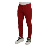 Dolce & Gabbana Slim-fit Jeans Red, Herr