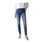 Salsa Skinny Jeans Blue, Dam