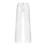 Versace Jeans Couture Jeans med logotyp White, Dam