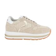 Voile Blanche Sneakers Beige, Dam