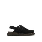 Dr. Martens Svarta Mocka Låga Sandaler Black, Dam