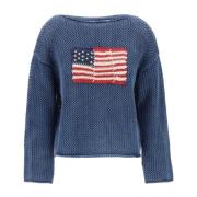 Ralph Lauren Sweatshirts Blue, Dam