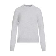 Bottega Veneta Cashmere Pullover i Veil Melange Gray, Dam