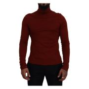 Dolce & Gabbana Turtlenecks Red, Herr