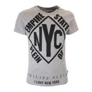 Philipp Plein 10Grey Hector Stilfull Herrskjorta Gray, Herr