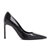 Sergio Rossi Patent Leather Liya Pumps Black, Dam