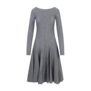 Khaite Midi Dresses Gray, Dam