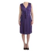 John Galliano Maxi Dresses Purple, Dam