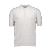 Gran Sasso Polo Shirts Gray, Herr