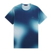 Fred Perry T-Shirts Blue, Herr