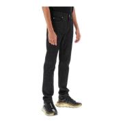Versace Slim-fit Trousers Black, Herr