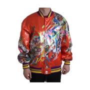 Dolce & Gabbana Bomber Jackets Multicolor, Herr