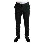 Dolce & Gabbana Suit Trousers Black, Herr